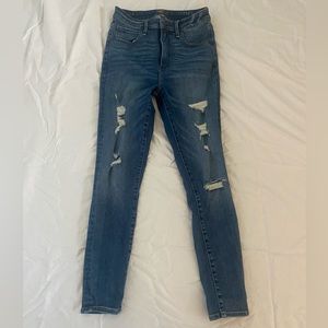 Abercrombie & Fitch High Rise Super Skinny Curve Love Jeans SIZE 26